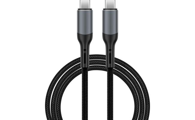 WIWU WI-C036 Thunderbolt 4 Type-C 240W PD 1M Cable - Black